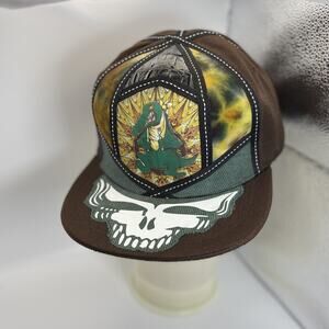 Gnomies Shine On Dyez‎ Snapback Hat Signed 1/8 Gator Stealie Glow Rare Mens